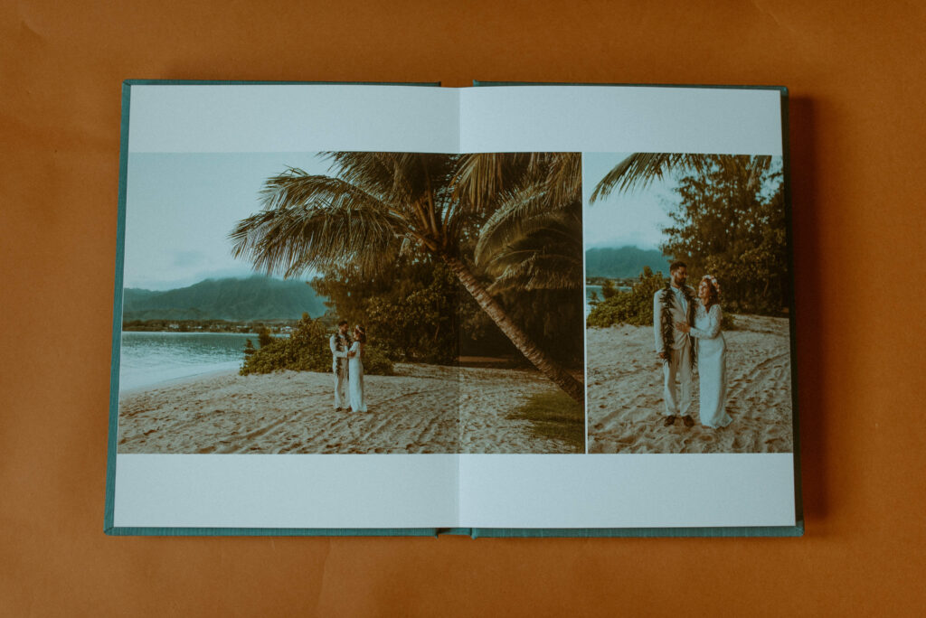 created a beautiful Elegant wedding album with beautifully designed pages